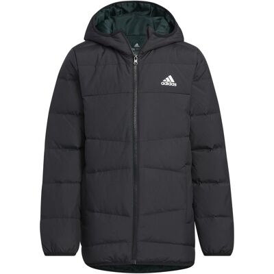 Kurtka z kapturem dziecięca adidas FROSTY WINTER czarna HM5205-134 Kurtka z kapturem dziecięca adidas FROSTY WINTER czarna HM5205-134