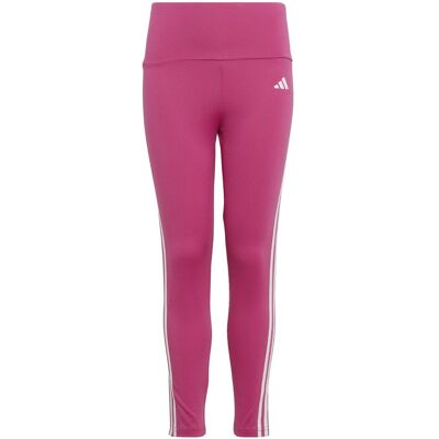 Legginsy Różowe z Wysokim Stanem Adidas - Spodnie Legginsy Różowe z Wysokim Stanem Adidas - Spodnie
