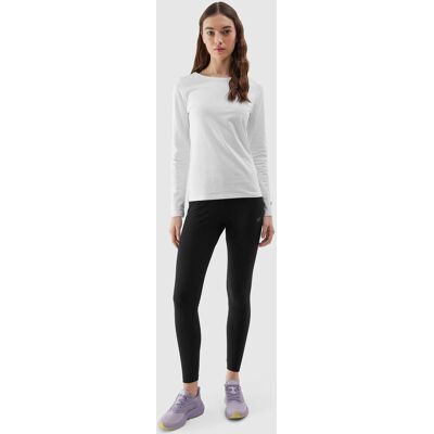Legginsy dzianinowe elastyczne damskie 4F 4FWSS24TTIGF137-20S Czarny Legginsy dzianinowe elastyczne damskie 4F 4FWSS24TTIGF137-20S Czarny