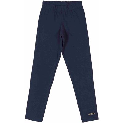 Legginsy Dziewczęce, Ciemnoniebieskie, Quimby R.104 Legginsy Dziewczęce, Ciemnoniebieskie, Quimby R.104