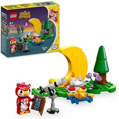 Animal Crossing - Obserwacje Astronomiczne Gwiazd Z Celeste Zestaw Lego Prezent Dla Chłopca Dziewczynki Dzieci Animal Crossing - Obserwacje Astronomiczne Gwiazd Z Celeste Zestaw Lego Prezent Dla Chłopca Dziewczynki Dzieci