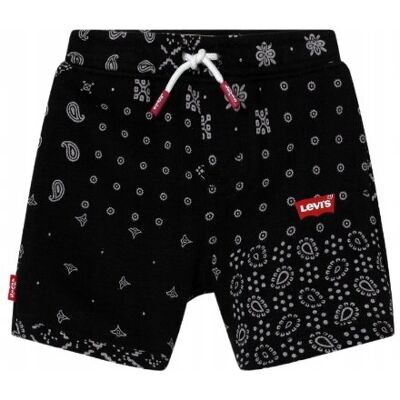 Inny producent LEVIS CZARNE KRÓTKIE SPODENKI DZIECIĘCE Z NADRUKIEM PAISLEY 74 1K_A Inny producent LEVIS CZARNE KRÓTKIE SPODENKI DZIECIĘCE Z NADRUKIEM PAISLEY 74 1K_A