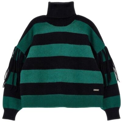 Maglione Bambina Monnalisa 49f601_6058 Maglione Bambina Monnalisa 49f601_6058