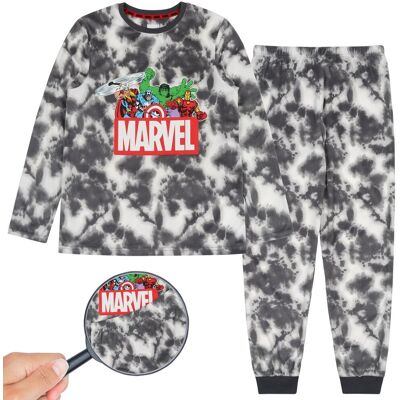 sarcia.eu MARVEL Avengers Chłopięca, dwuczęściowa piżama z długim rękawem, szara marmurkowa 14-15 lat 170 cm sarcia.eu MARVEL Avengers Chłopięca, dwuczęściowa piżama z długim rękawem, szara marmurkowa 14-15 lat 170 cm