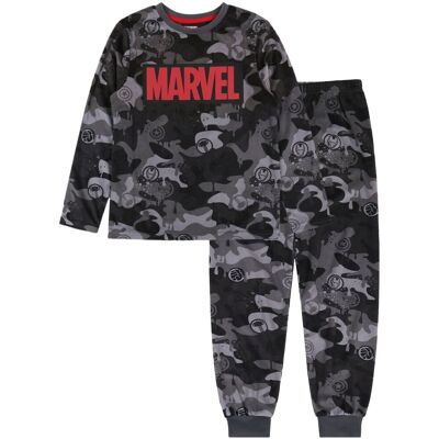Marvel Piżama Chłopięca Długie Rękawy, Szara Moro Marvel Piżama Chłopięca Długie Rękawy, Szara Moro