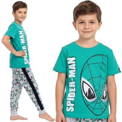 sarcia.eu MARVEL Spider-Man BAWEŁNIANA piżama dla chłopca, Piżamka z długimi spodniami DLA FANA 5-6 lat 116 cm sarcia.eu MARVEL Spider-Man BAWEŁNIANA piżama dla chłopca, Piżamka z długimi spodniami DLA FANA 5-6 lat 116 cm