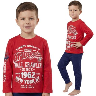 sarcia.eu MARVEL Spider-Man Dwuczęściowa czerwono-granatowa piżama chłopięca, BAWEŁNIANA piżamka z długim rękawem 5-6 lat 116 cm sarcia.eu MARVEL Spider-Man Dwuczęściowa czerwono-granatowa piżama chłopięca, BAWEŁNIANA piżamka z długim rękawem 5-6 lat 116 cm