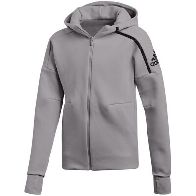 Młodzieżowa Bluza Rozpinana Szara Adidas Yg Zne 2 170 Młodzieżowa Bluza Rozpinana Szara Adidas Yg Zne 2 170