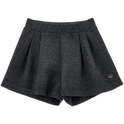 Monnalisa - Shorts 3175 Grigio Pois Argento 11d407 4226 Monnalisa - Shorts 3175 Grigio Pois Argento 11d407 4226