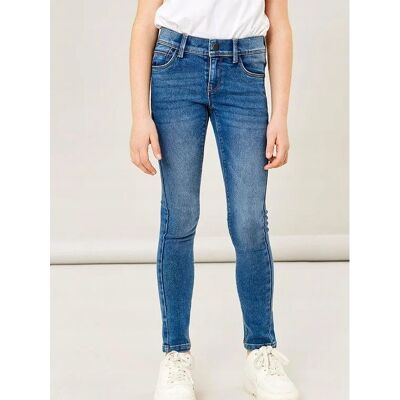 Inny producent NAME IT SPODNIE JEANSOWE DLA DZICKA NIEBIESKIE ELASTYCZNE 140 7CA Inny producent NAME IT SPODNIE JEANSOWE DLA DZICKA NIEBIESKIE ELASTYCZNE 140 7CA