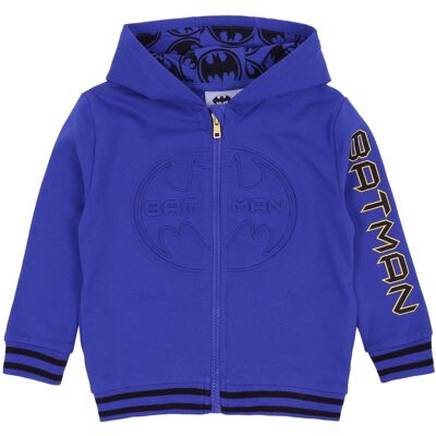 sarcia.eu Niebieska bluza z zamkiem BATMAN DC COMICS 2-3 lat 98 cm sarcia.eu Niebieska bluza z zamkiem BATMAN DC COMICS 2-3 lat 98 cm