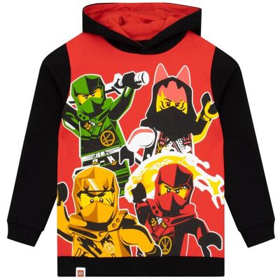 Inny producent Ninjago Chłopięca Bluza Z Kapturem Kai, Lloyd, Jay I Nya Bluza Z Kapturem Ninja Bluzy Dla Chłopców Wielokolorowy 152 Inny producent Ninjago Chłopięca Bluza Z Kapturem Kai, Lloyd, Jay I Nya Bluza Z Kapturem Ninja Bluzy Dla Chłopców Wielokolorowy 152