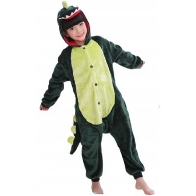 Inny producent Onesie Dinozaur Dino Zielony Dres Piżama Kigurumi Dziecięca 122 5+ Lat Inny producent Onesie Dinozaur Dino Zielony Dres Piżama Kigurumi Dziecięca 122 5+ Lat