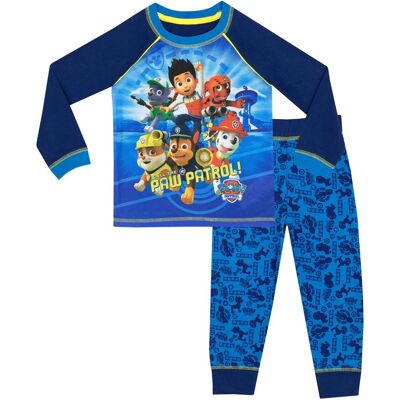 PAW PATROL Piżama dla chłopców, miękka piżama bawełniana z Marshallem, Chase & Ryderem, oficjalnie licencjonowana piżama dziecięca, wielokolorowa, 116 PAW PATROL Piżama dla chłopców, miękka piżama bawełniana z Marshallem, Chase & Ryderem, oficjalnie licencjonowana piżama dziecięca, wielokolorowa, 116