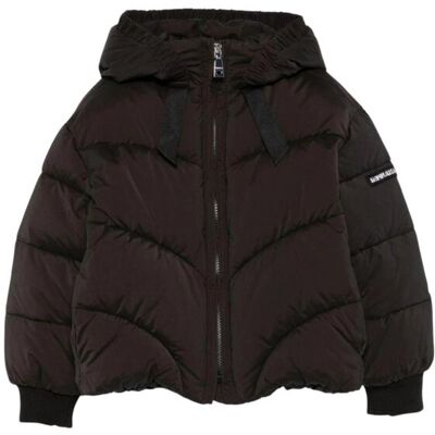 Piumino Bambina Monnalisa 17f103_nero Piumino Bambina Monnalisa 17f103_nero