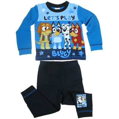 TDP Textiles Piżama Blue: Blue, Ryżyk, Łatka I Inka (Let'S Play Bluey) - Blu07 - 3-4 Latka (104cm) TDP Textiles Piżama Blue: Blue, Ryżyk, Łatka I Inka (Let'S Play Bluey) - Blu07 - 3-4 Latka (104cm)