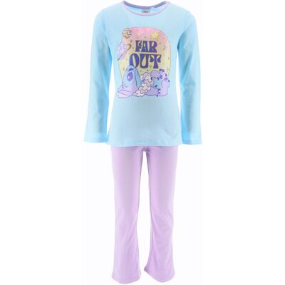 Sun City Piżama dla dziewczynek, Disney, Lilo i Stitch, bawełna, niebiesko-fioletowa, długi rękaw, rozmiar 116 cm Sun City Piżama dla dziewczynek, Disney, Lilo i Stitch, bawełna, niebiesko-fioletowa, długi rękaw, rozmiar 116 cm