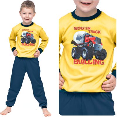 Marcinkowski Piżama Dziecięca Chłopięca Ciepła Długi Rękaw Kolorowy Nadruk Monster Truck Polski Producent 116 Marcinkowski Piżama Dziecięca Chłopięca Ciepła Długi Rękaw Kolorowy Nadruk Monster Truck Polski Producent 116