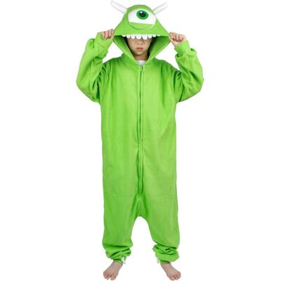 Inny producent Piżama Dziecięca Kigurumi Onesie Mike Wazowski Kostium dla Dzieci 130 cm Inny producent Piżama Dziecięca Kigurumi Onesie Mike Wazowski Kostium dla Dzieci 130 cm