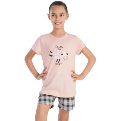 Piżama Dziewczęca bawełniana Vienetta 9/10 134 Piżama Dziewczęca bawełniana Vienetta 9/10 134