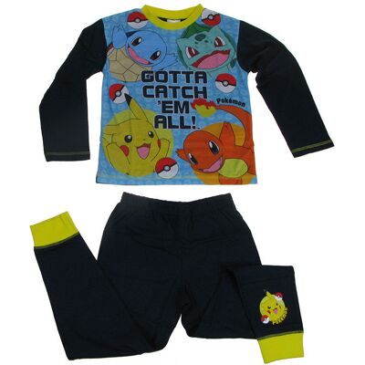 TDP Textiles Piżamka Pokemony: Pokemon (Pikachu, Charmander, Bulbasaur I Squirtle) - Pok22 - 5-6 Lat (116) TDP Textiles Piżamka Pokemony: Pokemon (Pikachu, Charmander, Bulbasaur I Squirtle) - Pok22 - 5-6 Lat (116)