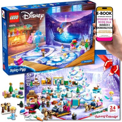Prezent Na Mikołajki Święta Adwent Lego Disney Kraina Lodu Kalendarz Adwentowy 2025 Dla Dziewczynki + Ebook-3 Prezent Na Mikołajki Święta Adwent Lego Disney Kraina Lodu Kalendarz Adwentowy 2025 Dla Dziewczynki + Ebook-3