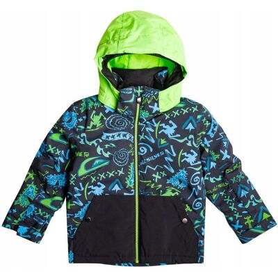 Quiksilver Kurtka Narciarska Snowboardowa Dziecięca Chłopięca Ocieplana Quiksilver Kurtka Narciarska Snowboardowa Dziecięca Chłopięca Ocieplana