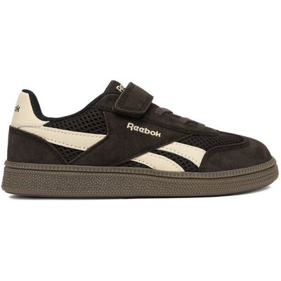 Sneakersy Chłopiec Czarny Reebok-Ceowb-Lea-D680(Ch) Czarny Sneakersy Chłopiec Czarny Reebok-Ceowb-Lea-D680(Ch) Czarny