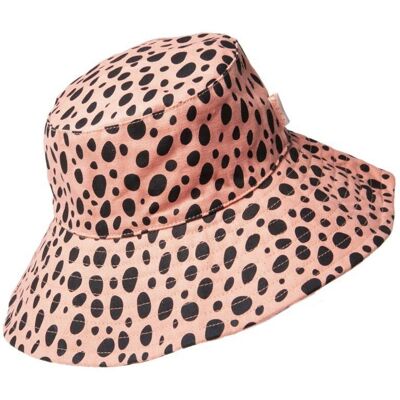 Rockahula Kids kapelusz przeciwsłoneczny dla dziewczynki Cheetah Coral 7-10 lat Rockahula Kids kapelusz przeciwsłoneczny dla dziewczynki Cheetah Coral 7-10 lat