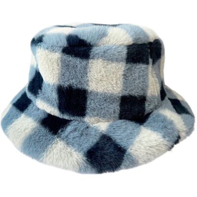 Rockahula Kids kapelusz zimowy dla dziewczynki Furry Bucked Blue 3-6 lat Rockahula Kids kapelusz zimowy dla dziewczynki Furry Bucked Blue 3-6 lat