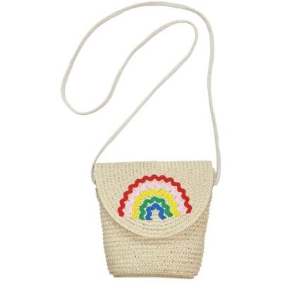 Rockahula Kids koszyk plażowy dla dziewczynki Ric Rac Rainbow Rockahula Kids koszyk plażowy dla dziewczynki Ric Rac Rainbow