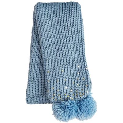 Rockahula Kids szalik zimowy dla dziewczynki Shimmer Sequin Blue Rockahula Kids szalik zimowy dla dziewczynki Shimmer Sequin Blue