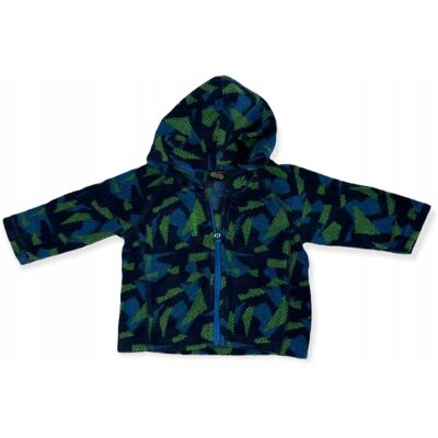 Rozpinana Bluza Dla Chłopca Kaptur Reebok 3/6 Msc Rozpinana Bluza Dla Chłopca Kaptur Reebok 3/6 Msc