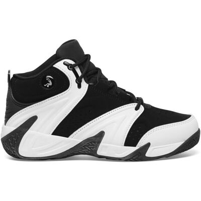 Shaq Sneakersy Chłopiec Biały, Czarny Aq95010y-Bw Shaq Sneakersy Chłopiec Biały, Czarny Aq95010y-Bw