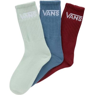 Skarpety Dziecięce Vans Classic Crew Sock Copen Blue (3 Pary)Vn000ez1p8x1 26,5-31 Skarpety Dziecięce Vans Classic Crew Sock Copen Blue (3 Pary)Vn000ez1p8x1 26,5-31