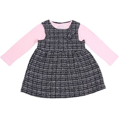 sarcia.eu Śliczna sukienka + różowa bluzeczka 18-24 m 92 cm sarcia.eu Śliczna sukienka + różowa bluzeczka 18-24 m 92 cm