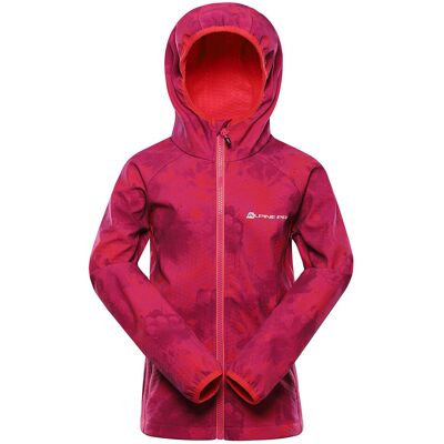 Softshell dziecięcy trekkingowy Alpine Pro Hooro 2 k.różowy r.164-170 Softshell dziecięcy trekkingowy Alpine Pro Hooro 2 k.różowy r.164-170