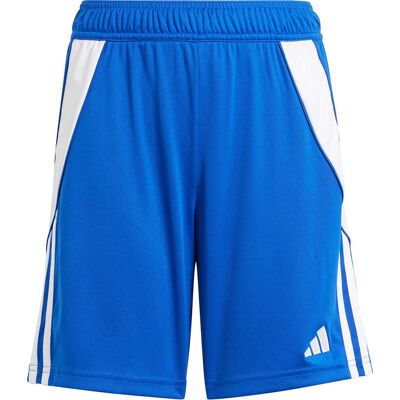 Spodenki dla dzieci adidas Tiro 24 niebieskie IR9366-140cm Spodenki dla dzieci adidas Tiro 24 niebieskie IR9366-140cm