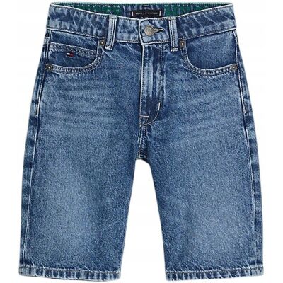 Spodenki jeansowe chłopięce TOMMY HILFIGER KB0KB08848 rozmiar 128 Spodenki jeansowe chłopięce TOMMY HILFIGER KB0KB08848 rozmiar 128