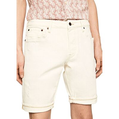Pepe Jeans Spodenki Męskie Pepe Jenas Stanley Jeansowe Przed Kolano-W32 Pepe Jeans Spodenki Męskie Pepe Jenas Stanley Jeansowe Przed Kolano-W32