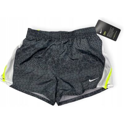 inna (Inny) Spodenki sportowe szare chłopięce Nike 116/122cm inna (Inny) Spodenki sportowe szare chłopięce Nike 116/122cm