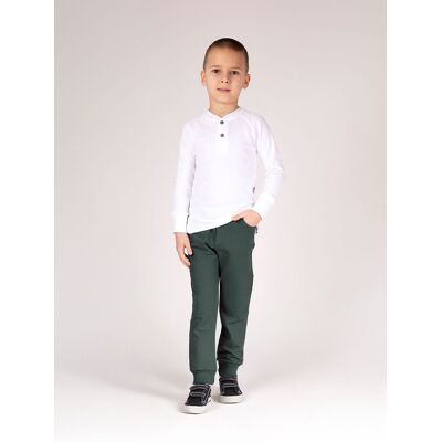 Spodnie bawełniane dla chłopca szare Nicol,r.104 Spodnie bawełniane dla chłopca szare Nicol,r.104