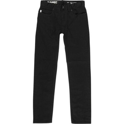 Spodnie chłopięce Element Color Boy jeansowe tapered czarne-140 Spodnie chłopięce Element Color Boy jeansowe tapered czarne-140