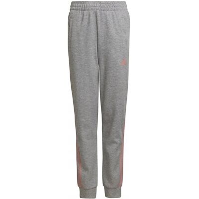 Spodnie dla dzieci adidas 3-Stripes Tapered Leg szare HD4362 152cm Spodnie dla dzieci adidas 3-Stripes Tapered Leg szare HD4362 152cm