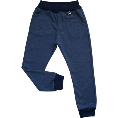 Spodnie dresowe Chłopięce kolor JEANS z kieszeniami wygodne REVAJ 128 Spodnie dresowe Chłopięce kolor JEANS z kieszeniami wygodne REVAJ 128