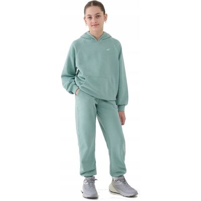 Spodnie dresowe dresy joggery dziewczęce 4F F0950 bawełniane casual r 158 Spodnie dresowe dresy joggery dziewczęce 4F F0950 bawełniane casual r 158
