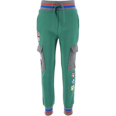 Sun City Spodnie dresowe Paw Patrol, dla chłopców, Nickelodeon, kolor zielony, poliester, rozmiar 110 cm Sun City Spodnie dresowe Paw Patrol, dla chłopców, Nickelodeon, kolor zielony, poliester, rozmiar 110 cm