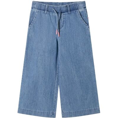 vidaXL Spodnie dziecięce, niebieski denim, 92 vidaXL Spodnie dziecięce, niebieski denim, 92