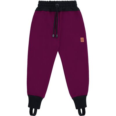 MammaMia Spodnie Softshell Fioletowe 116 MammaMia Spodnie Softshell Fioletowe 116