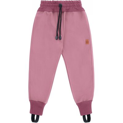 MammaMia Spodnie Softshell Różowe 116 MammaMia Spodnie Softshell Różowe 116